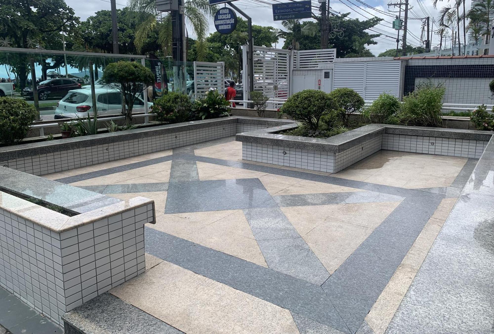 Apartamento Em Santos No Gonzaga Em Frente A Praia Exterior foto