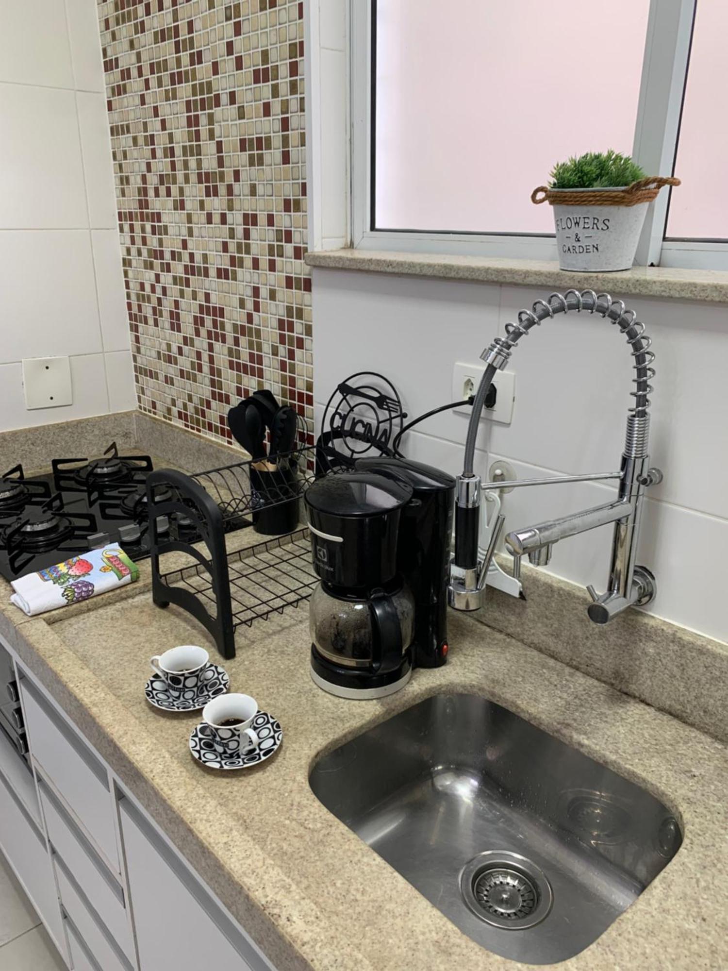 Apartamento Em Santos No Gonzaga Em Frente A Praia Exterior foto